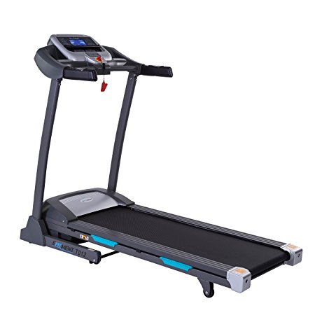 Auto Incline Bluetooth Motorized Treadmill w/ Speakers & Folding for Running & Walking by EFITMENT - T012
