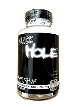 Controlled Labs Black Hole, Appetite Enhancement Formula, 90-Count Bottle