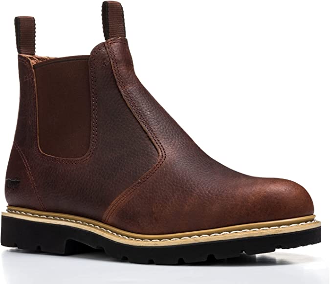 Men's Romeo Chelsea Comfortable Pull-On Boots