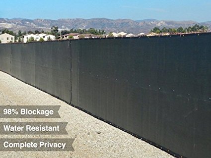 Privacy Screen & Windscreen Fence W/ Brass Grommets 5.8'x50'