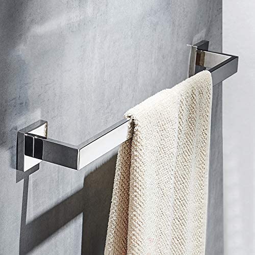 23.6" Towel Bar,304 Stainless Steel Bathroom Towel Rail Holder Chromed Modern Style,Wall Mounted