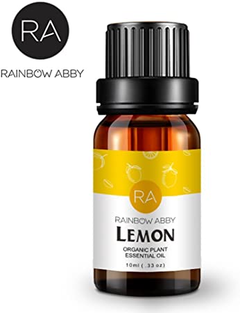 RAINBOW ABBY Lemon Essential Oil Aromatherapy Now Pure Essential Oils Set for Diffuser