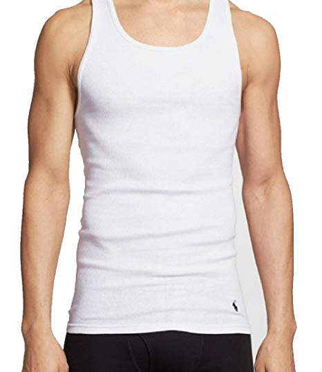 U.S. Polo Assn. Men's 3 Pack Classic Ribbed Tanks Big & Tall Collection