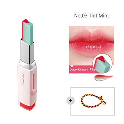 Laneige Two Tone Tint Lip Bar 0.07oz(2g) No.03 Tint Mint