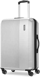 Samsonite Alliance SE Hardside Luggage with Spnner Wheels, Silver, Medium Spinner