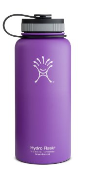 Hydro Flask Insulated Wide Mouth Stainless Steel Water Bottle 32-Ounce