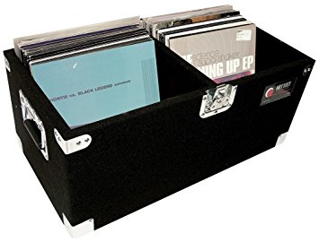 Odyssey CLP200P Carpeted Pro Lp Case With Recessed Hardware For 200 Vinyl Lp's