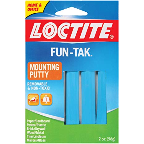 Loctite Fun-Tak Mounting Putty, 2-Ounce (1270884)