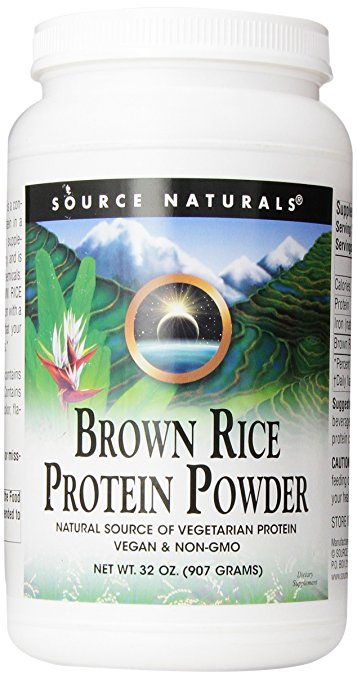 Source Naturals Brown Rice Protein Powder, 32 Ounce