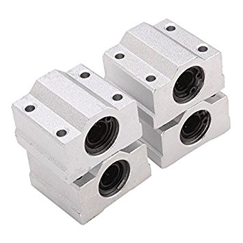 Pack of 4Pcs SC8UU Linear Motion Ball Bearing CNC Slide Bushing SCS8UU