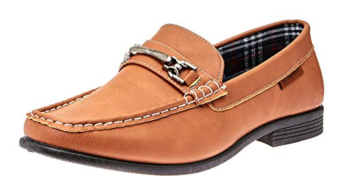 Akademiks Men’s Loafers, Faux Leather, Loafer Shoes for Men