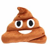 Etosell Stuffed Pillow Cushion Emoji Poop Shaped Smiley Face Doll Toy