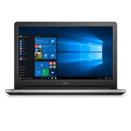 Dell Inspiron i5559-7081SLV 15.6 Inch Touchscreen Laptop (Intel Core i7, 8 GB RAM, 1 TB HDD, Silver Matte) Intel Real Sense and Microsoft Signature Image