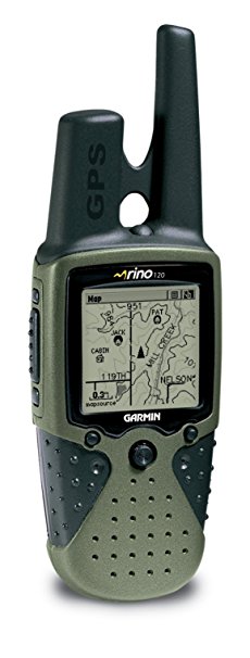 Garmin Rino 120 2-Mile 22-Channel FRS/GMRS Two-Way Radio and GPS Navigator (Discontinued by Manufacturer)