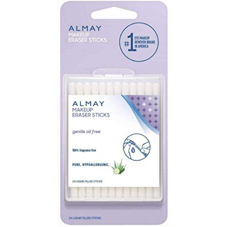 Almay Makeup Eraser Sticks, Liquid Filled Sticks 24 ea (Pack of 3)