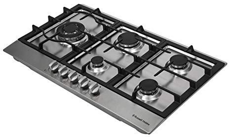 Russell Hobbs 86cm Wide 5-burner Gas Hob - Stainless Steel ( RH86GH701SS )