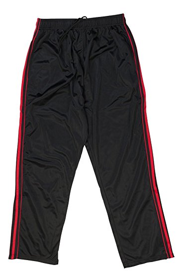 North 15 Men's Jogger Tricot Pants with bottom Zipper (Medium -5X Large)