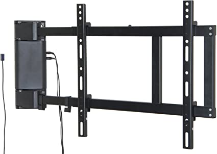 THOR Motorised TV Bracket with Remote Control Wall Mount for 32 - 60-Inch TV, black
