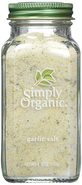 Simply Organic, Garlic Salt, 4.7 oz