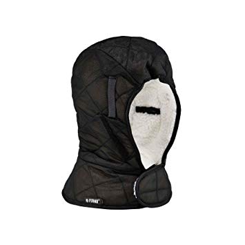 N-Ferno 6952 Hard Hat Winter Liner, Insulated, Sherpa Fleeced Line, Shoulder Length