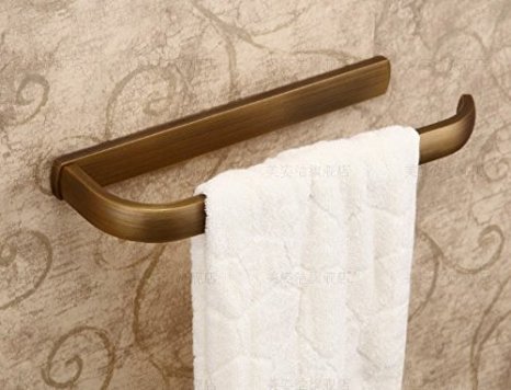 Rozin® Wall Mounted Towel Rack Bar Antique Brass Bath Towel Holder Rail