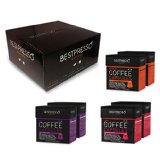 120 Bestpresso Nespresso Compatible Gourmet Coffee Capsules - 3 Flavors - Nespresso Pods Alternative - Natural Espresso Flavors Intense Variety Pack 120