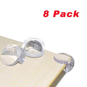 Corner Protector Baby Proofing Corner Guards - 8 Pack, Clear for Tables, Furniture, Sharp Corner, Baby Safety by Slicemall