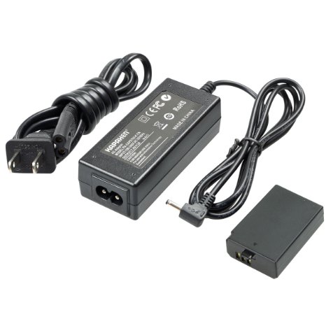 Kapaxen ACK-E10 AC Power Adapter Kit For Canon EOS Rebel T3 and T5 Cameras