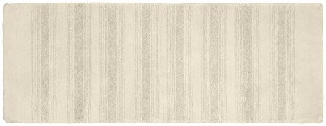 Garland Rug Essence Runner Nylon Washable Rug, 22-Inch by 60-Inch, Ivory