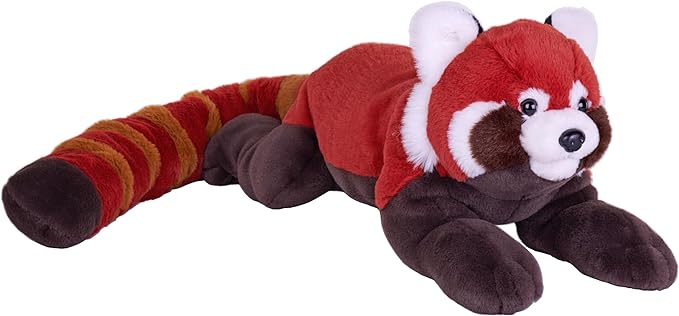Wild Republic Earthkins Red Panda, Stuffed Animal, 15 Inches, Plush Toy, Fill is Spun Recycled Water Bottles, Eco Friendly
