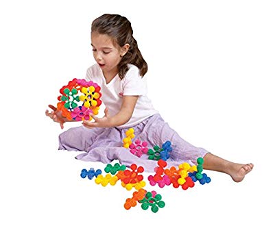 Childcraft Toddler Manipulatives Mini Interstar Rings, Set of 40-1435216