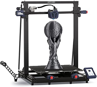 ANYCUBIC Kobra Max Imprimante 3D, Super Grand Format d’Impression de 400 x 400 x 450 mm, Nivellement Automatique à 25-Points avec Double axe Z