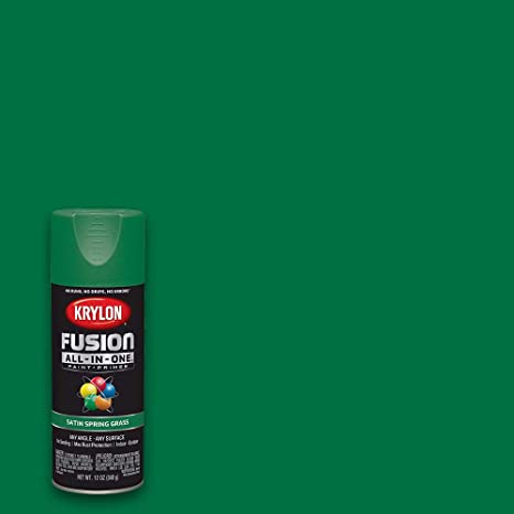 Krylon K02751007 Fusion All-in-One Spray Paint, Spring Grass