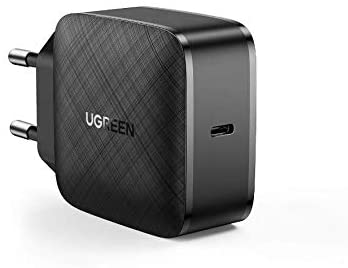 UGREEN 65W USB C Ladegerät USB C Netzteil PD Adapter mit GaN Tech, PPS, kompatibel mit MacBook Pro, MacBook, MacBook Air, iPhone 12, 12 Pro, Galaxy S21, iPad Pro, iPad Air, Dell XPS 13, AirPods usw.