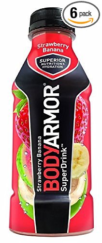 Bodyarmor Superdrink, Strawberry Banana, 16-ounce (6 Bottles)