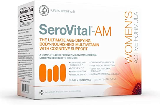 SeroVital-AM Multivitamin Pack for Women, 30 Nutripaks