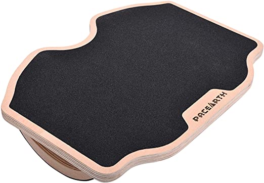 PACEARTH Foot Rest Under Desk, Larger Size Desk Footrest,Rocking Foot Nursing Stool,Rocker Balance Board,Ergonomic Design for Posture Support, Office and Home Use(17x13x4 inch)