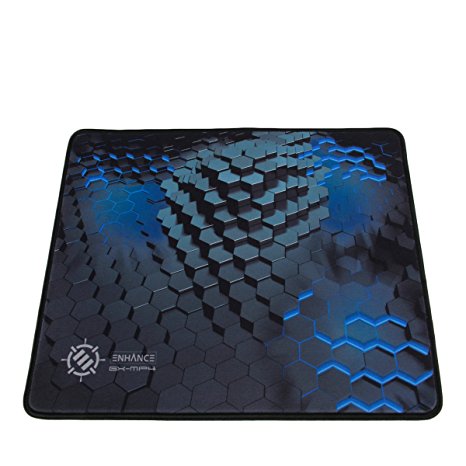 Extended Gaming Mouse Pad with High Precision eSports Tracking Surface and Anti-Fray Stitching for Dota 2 , League of Legends , World of Warcraft: Legion , Battlefield 1 and More - ENHANCE GX-MP4