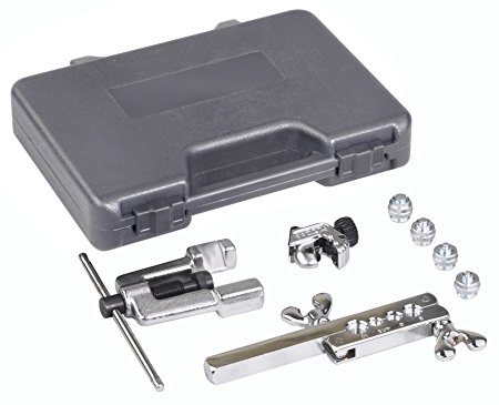 OTC 6504 Deluxe ISO Bubble Flaring Tool Set with Cutter