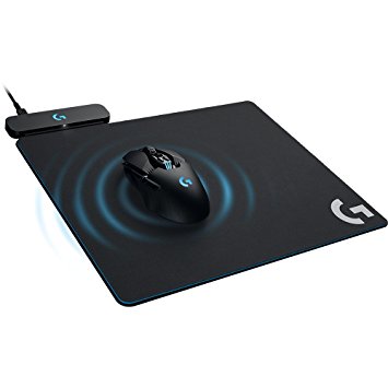 Logitech G Powerplay Wireless Charging System for G703, G903 Lightspeed Wireless Gaming Mice, Cloth or Hard Gaming Mouse Pad