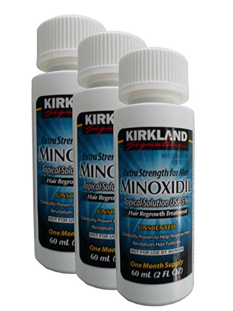 3 Months Supply of Strong 5% Minoxidil for Hair Growth