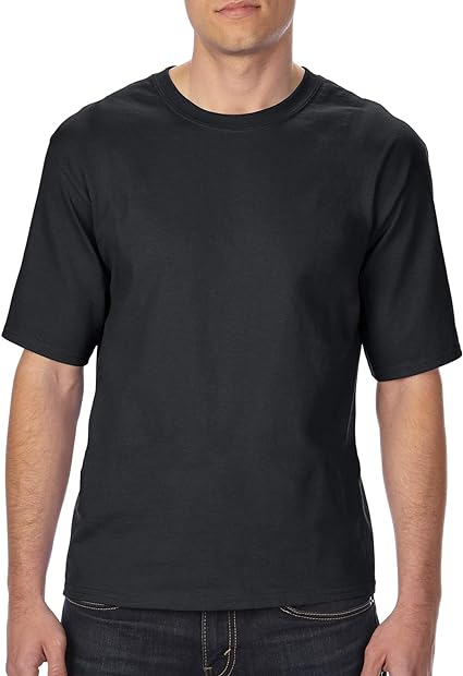 Gildan Ultra Cotton T-Shirt Tall Sizes, Black, X-Large Tall