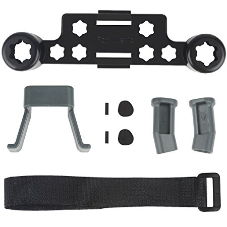 Taotree Landing Gear Height Extender Kit for DJI Mavic Pro Drone Part Accessories and Transmitter Joystick Protector with Strap for Remote Controller (Mavic Pro and Remote Controller Not Included)