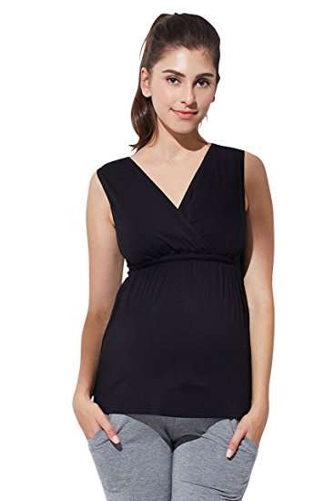 Sweet Mommy Maternity and Nursing Bamboo Tank Top