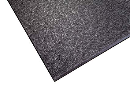 SuperMats Heavy Duty Equipment Mat 20GS Made in U.S.A. for Indoor Cycles Exercise Upright Bikes and Steppers (2 Feet x 3 Feet 10 in) (24-Inch x 46-Inch) (60.96 cm x 116.84 cm)