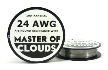 100ft Kanthal A1 Resistance Wire 24 AWG Gauge 100 Lengths
