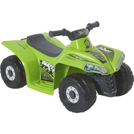 Surge Quad Boys' Durable, Pretend Play, 6-Volt Battery-Powered Ride-On, Green