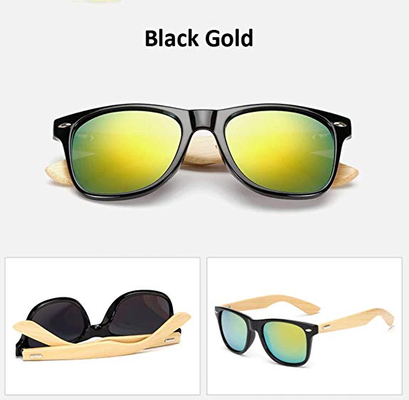 eNikee Buy 5 1 Free Retro Wood Sunglasses Women Men Bamboo Sunglass Brand Design Classic Goggles Shades Lunette Oculo