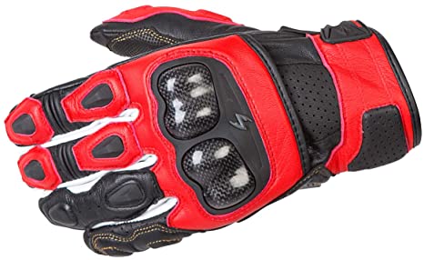 ScorpionExo SGS MKII Men's Short Cuff Sport Gloves (Red, XXX-Large)