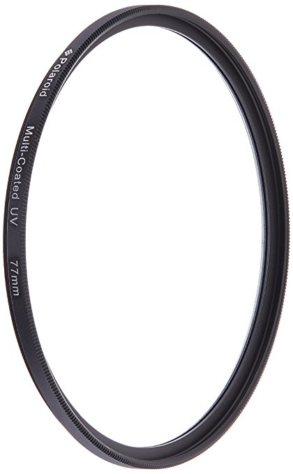 Polaroid Optics 77mm Multi-Coated UV Protective Filter